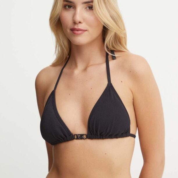 MICHAEL Michael Kors sutien de baie culoarea negru