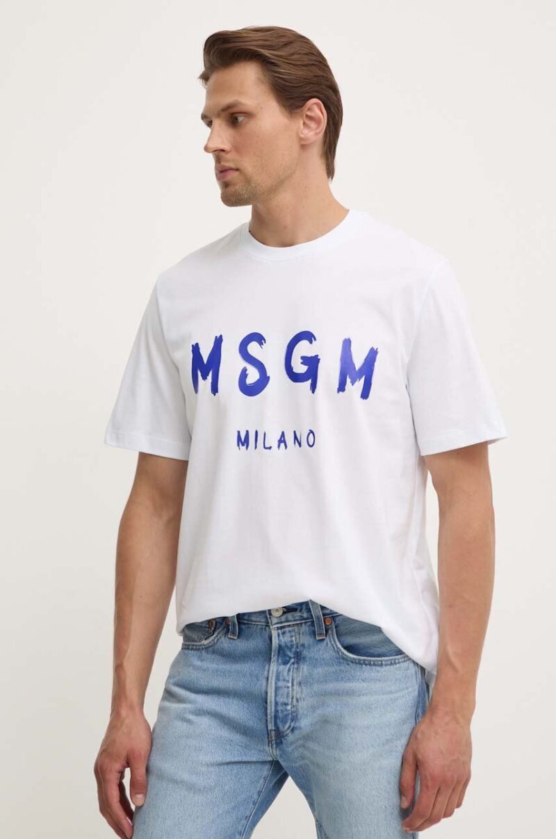 MSGM tricou din bumbac barbati