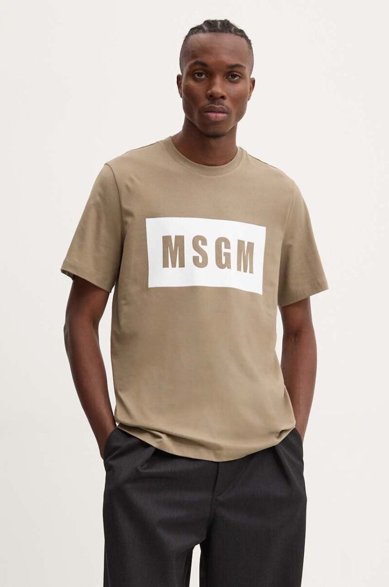 MSGM tricou din bumbac barbati