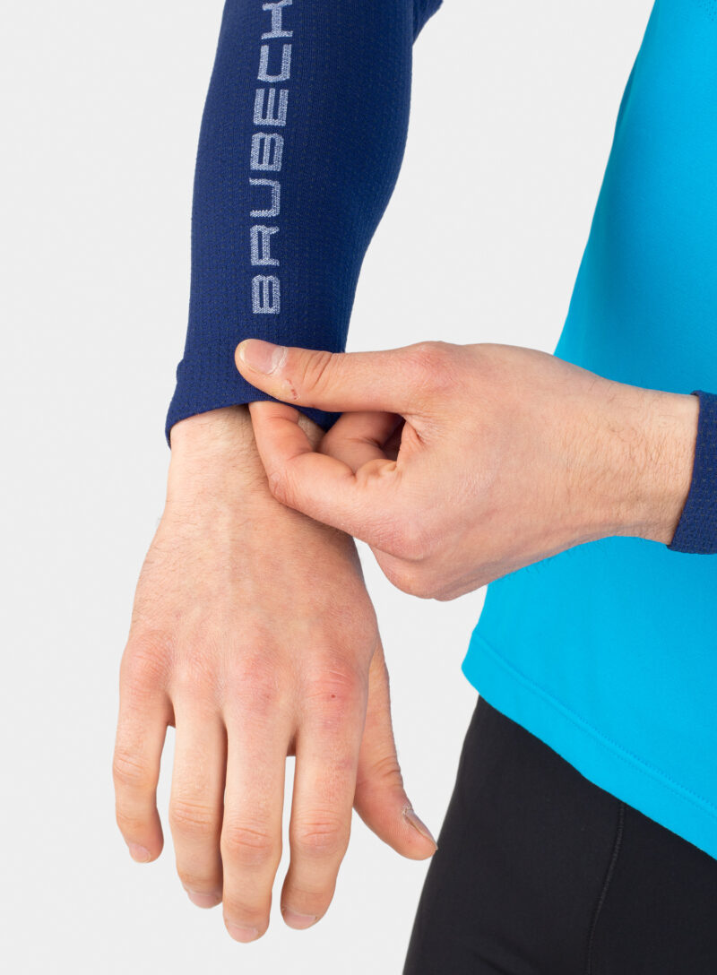 Maneci ciclism Brubeck Bicycle Arm Warmers - blue preţ