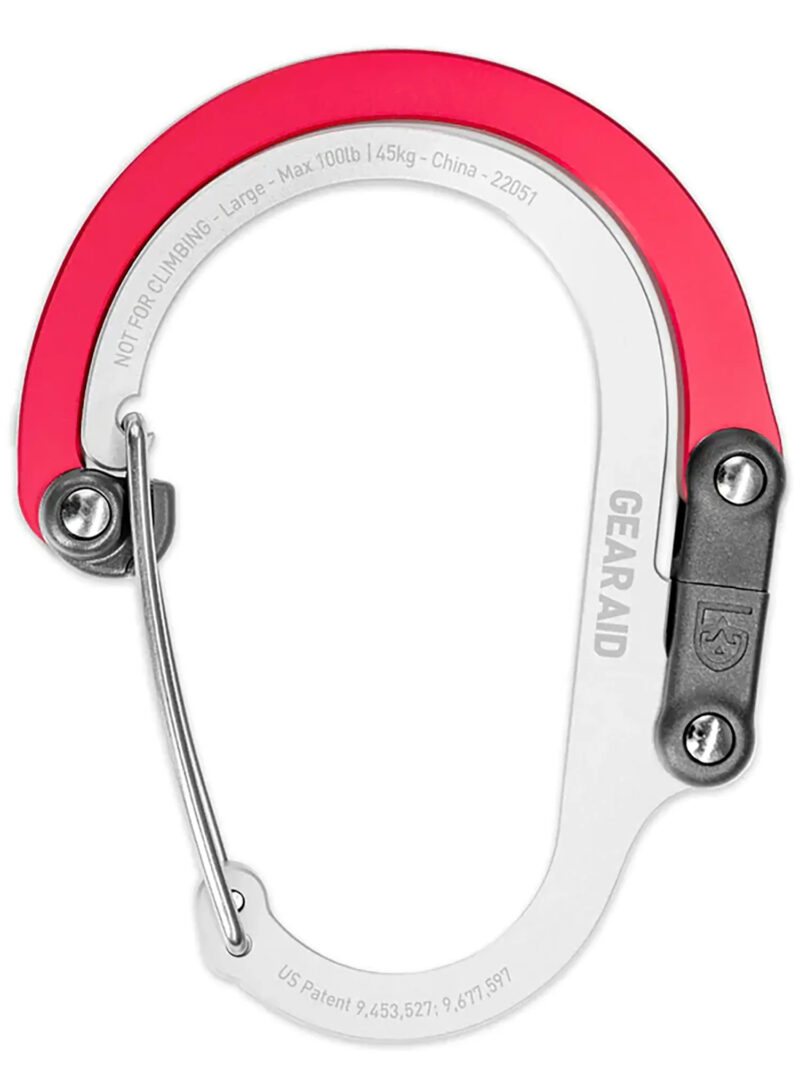 Mâner Gear Aid HeroClip Large - hot red