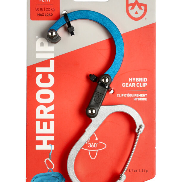 Mâner Gear Aid Heroclip Small - blue steel preţ