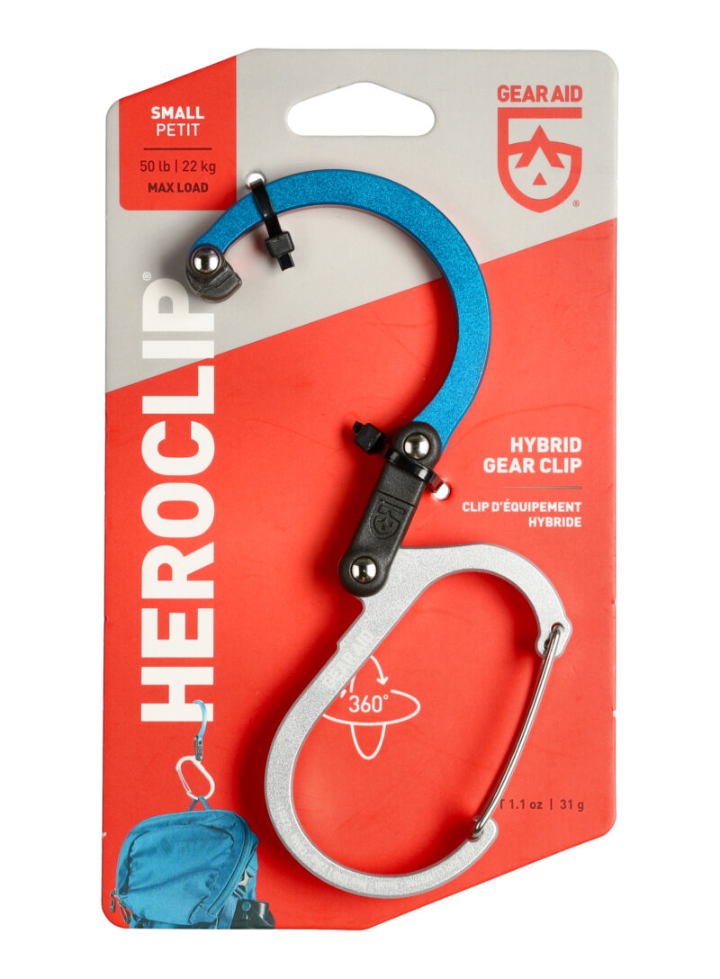 Mâner Gear Aid Heroclip Small - blue steel preţ