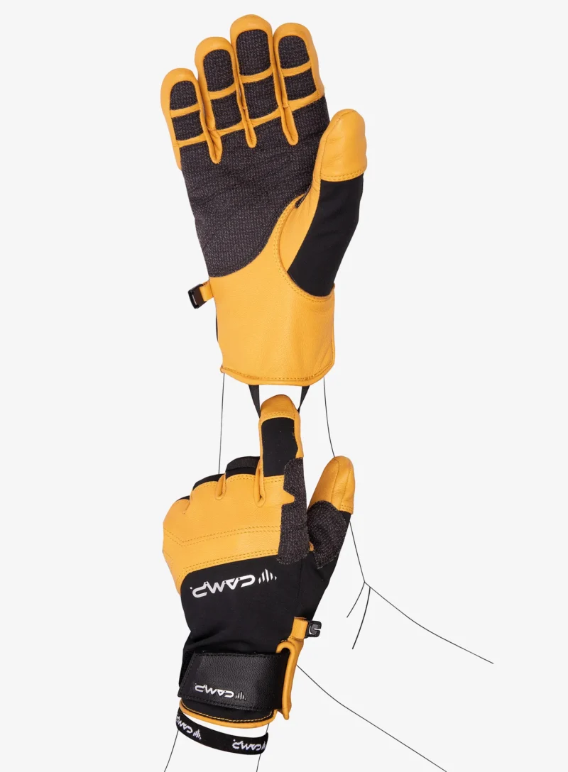 Mănuși Camp Geko Grip - black/yellow preţ