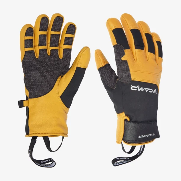 Mănuși Camp Geko Grip - black/yellow