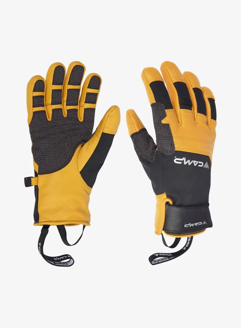 Mănuși Camp Geko Grip - black/yellow