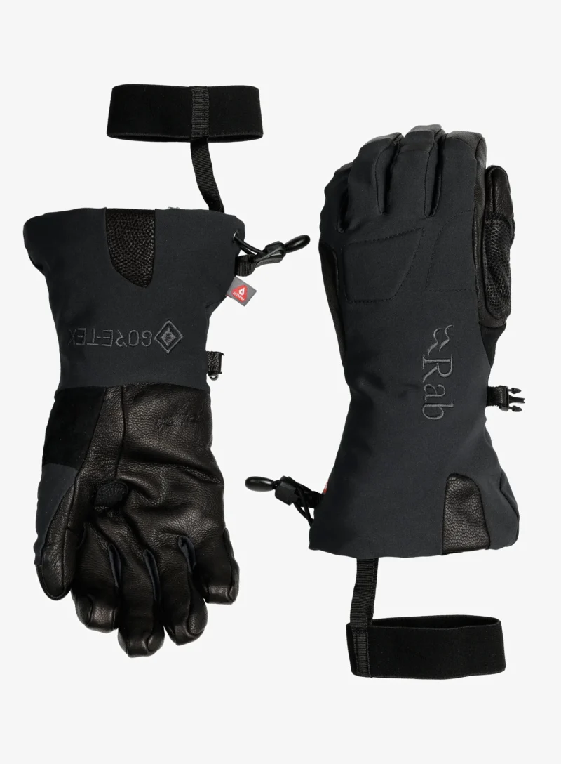 Original Manusi GORE TEX femei Rab Pivot GTX Gloves - black