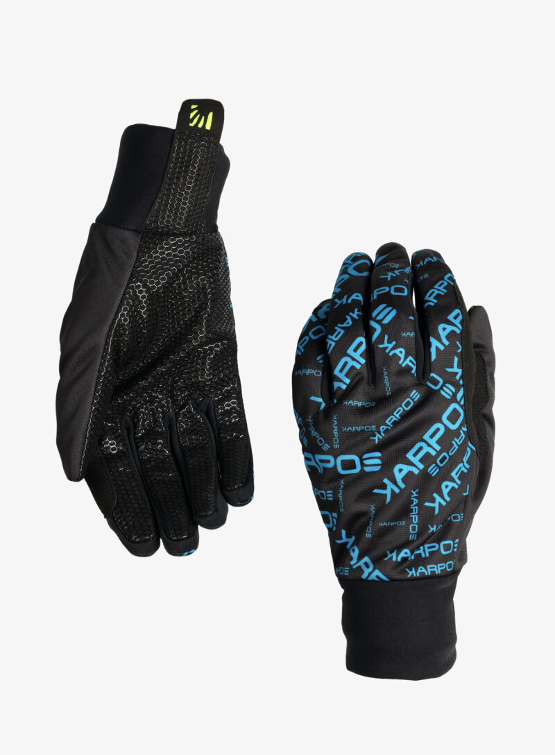 Mănuși Karpos Leggero Glove - black/diva blue preţ