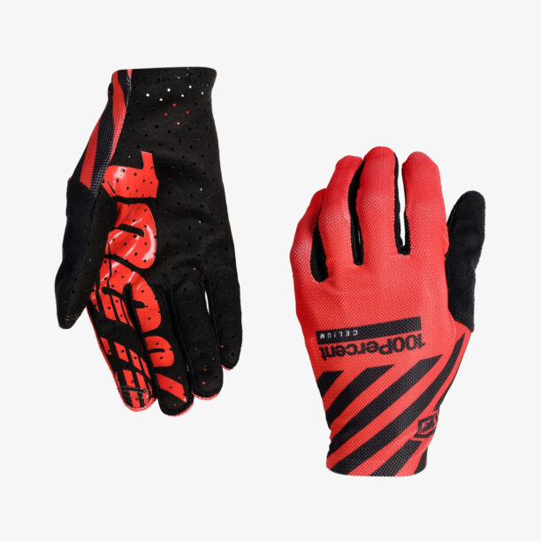 Mănuși MTB 100% Celium Gloves - racer red preţ