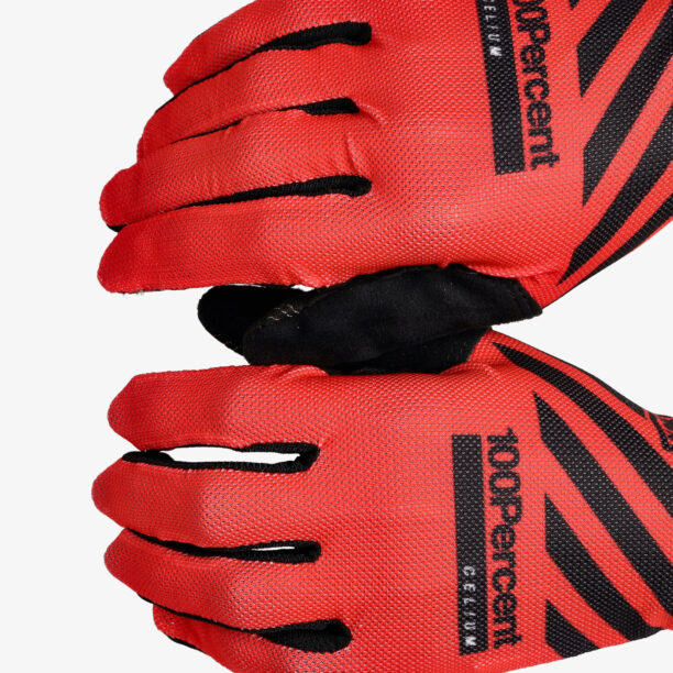 Preţ Mănuși MTB 100% Celium Gloves - racer red