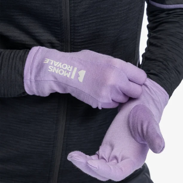 Cumpăra Mănuși Mons Royale Volta Merino Glove Liner - lupin