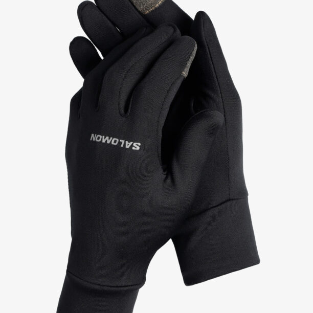 Mănuși alergare Salomon Cross Warm Glove - deep black