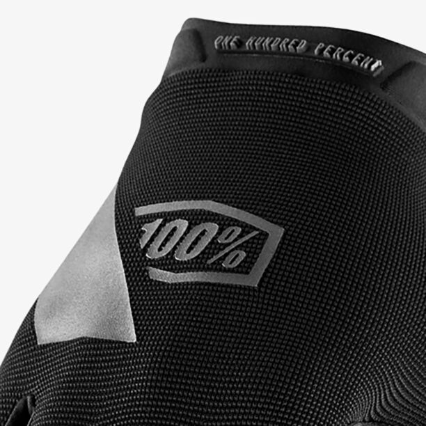 Mănuși ciclism femei 100% Ridecamp Gloves - black preţ