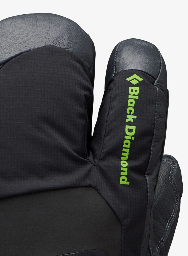 Preţ Manusi cu un deget Black Diamond Alpine 3-Finger Mitts - black/carbon