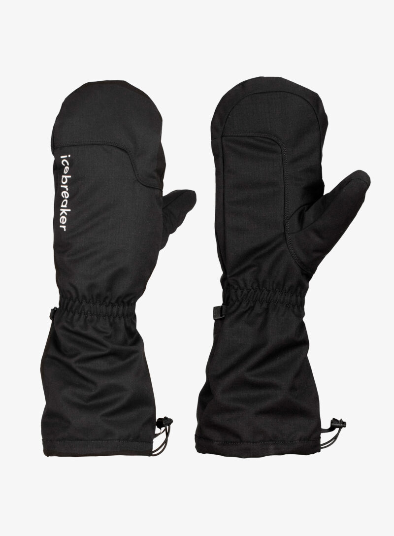 Manusi cu un deget Icebreaker Merino Loft Mittens - black/enamel