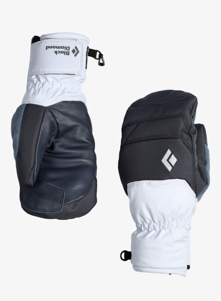 Manusi cu un deget femei Black Diamond Mission MX Mitts - charcoal/belay blue preţ