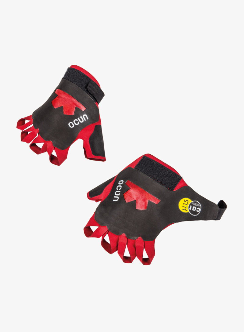 Mănuși de cățărat în crăpături Ocun Crack Gloves Pro - red