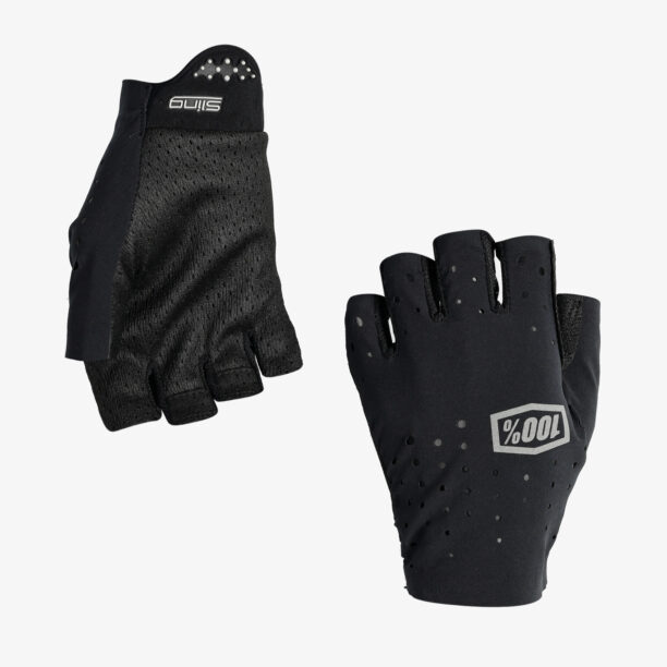 Manusi fara degete 100% Sling Bike Short Finger Gloves - black preţ