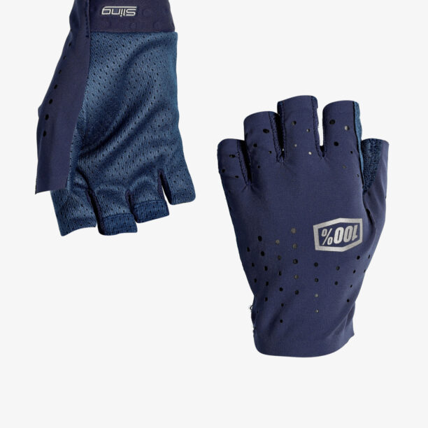 Manusi fara degete 100% Sling Bike Short Finger Gloves - navy preţ