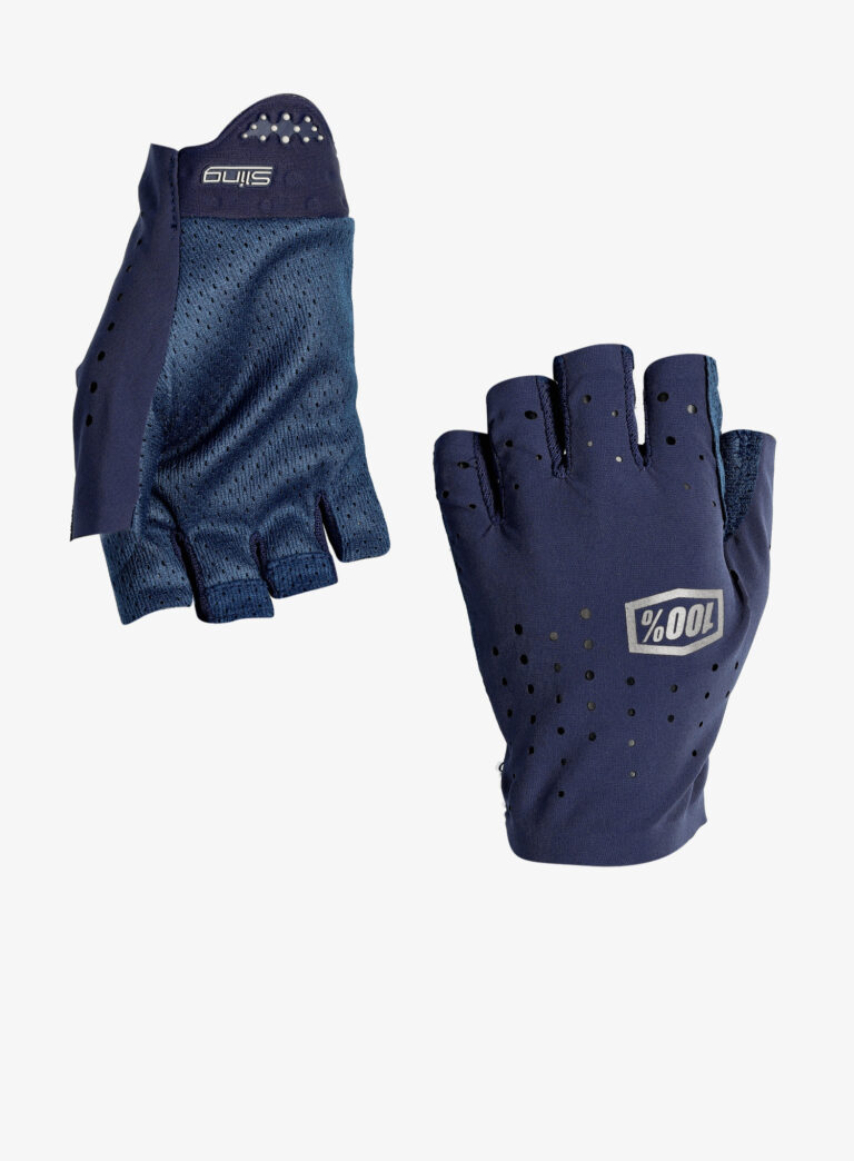 Manusi fara degete 100% Sling Bike Short Finger Gloves - navy preţ