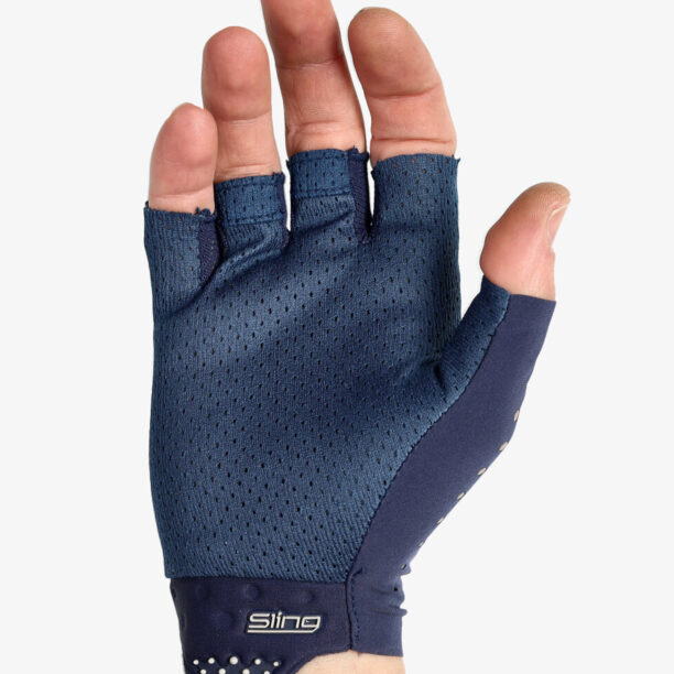 Original Manusi fara degete 100% Sling Bike Short Finger Gloves - navy