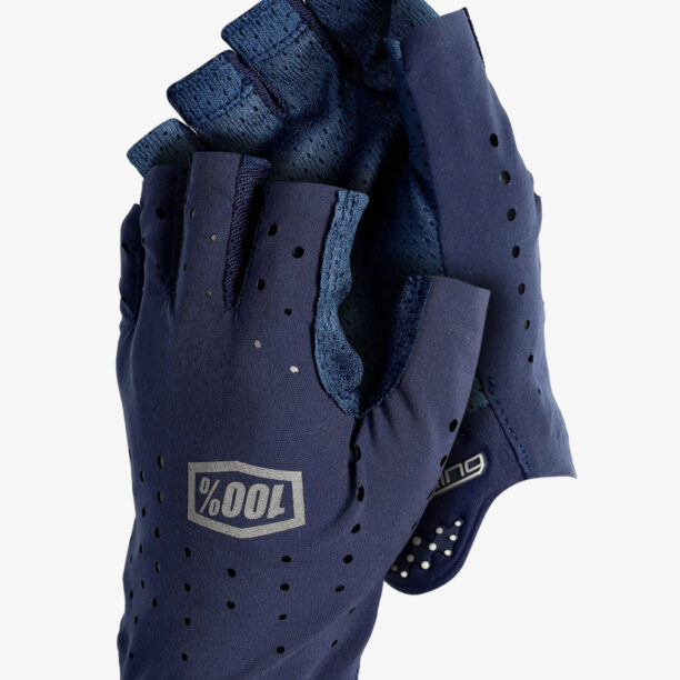 Manusi fara degete 100% Sling Bike Short Finger Gloves - navy