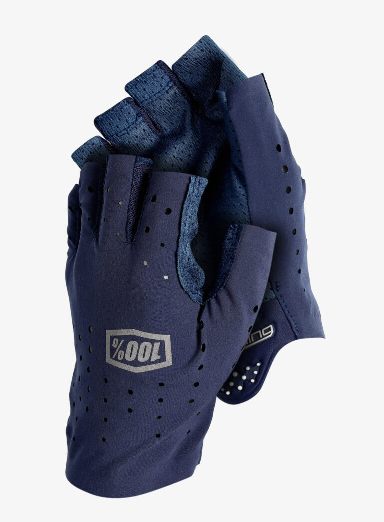 Manusi fara degete 100% Sling Bike Short Finger Gloves - navy