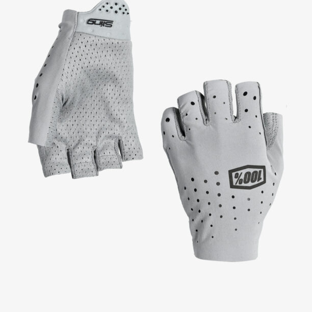 Mănuși fără degete femei 100% Sling Bike Short Finger Gloves - grey preţ