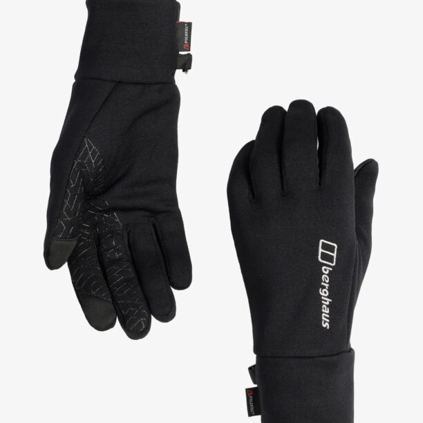 Mănuși fleece Berghaus PT Interact Glove - black/black preţ