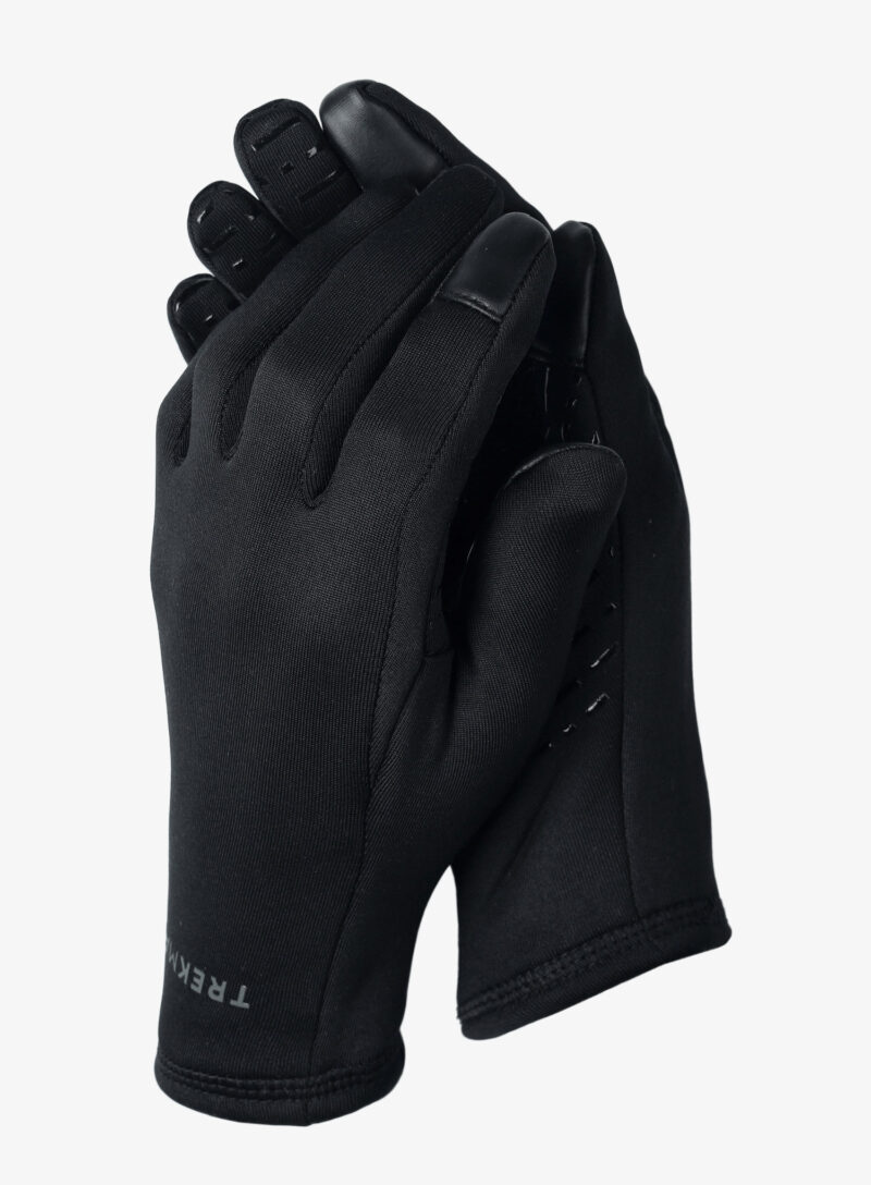 Mănuși fleece Trekmates Ogwen Stretch Grip Glove - black