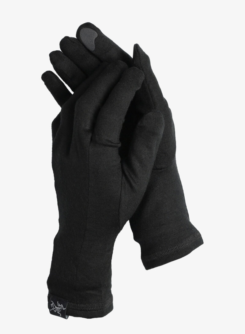 Mănuși lână Arcteryx Gothic Glove - black