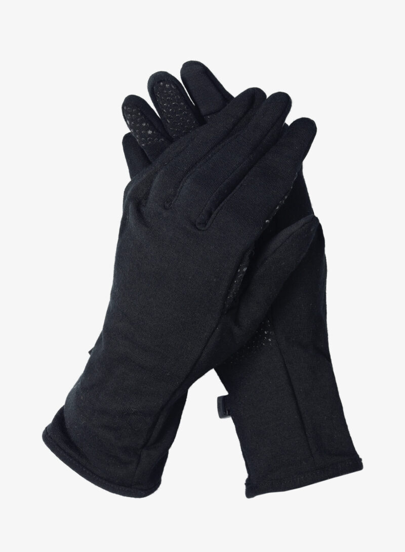 Manusi lana Icebreaker Quantum Gloves - black