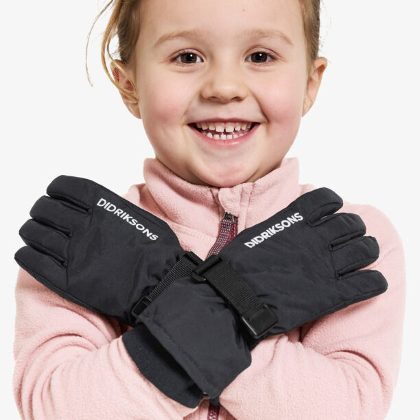 Mănuși pentru copii Didriksons Biggles Gloves 3 - black preţ