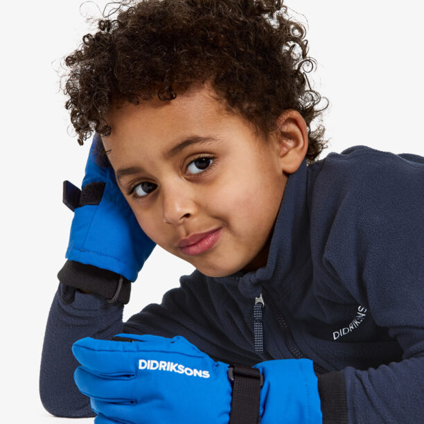 Mănuși pentru copii Didriksons Biggles Gloves 3 - caribbean blue preţ