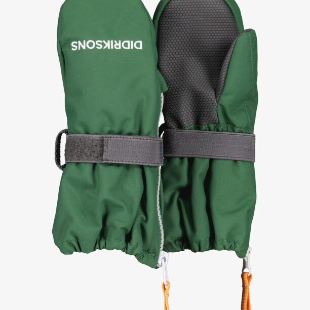 Mănuși pentru copii Didriksons Biggles Zip Mitten 7 - pine green