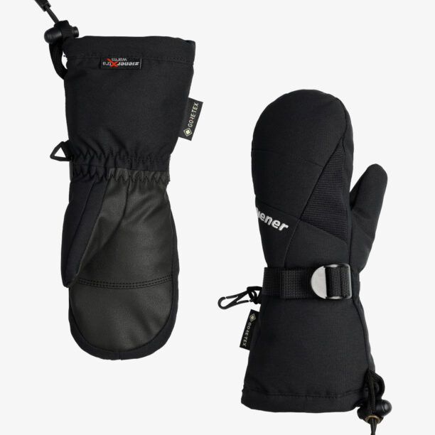 Mănuși pentru copii Ziener Lanic GTX + Gore Plus Warm Mitten Junior - black preţ