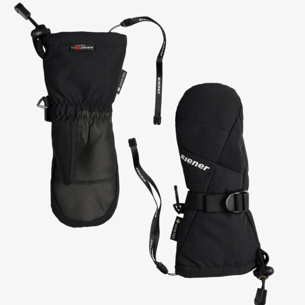 Cumpăra Mănuși pentru copii Ziener Lanic GTX + Gore Plus Warm Mitten Junior - black