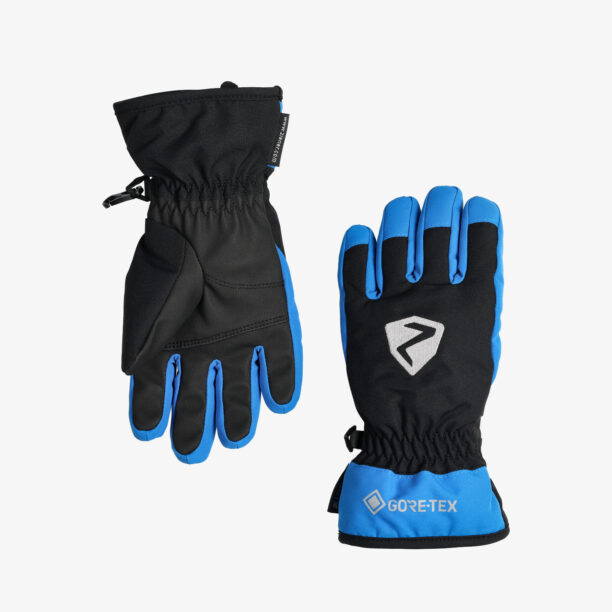 Mănuși pentru copii Ziener Larino GTX Glove Junior - black/persian blue preţ