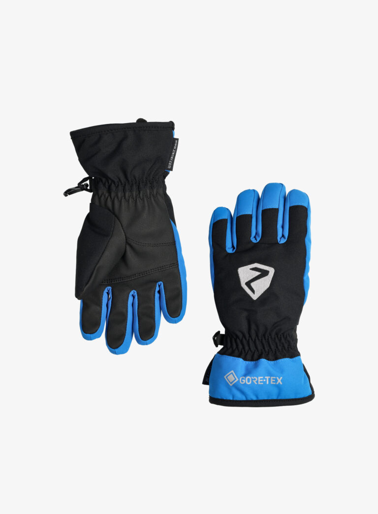 Mănuși pentru copii Ziener Larino GTX Glove Junior - black/persian blue preţ