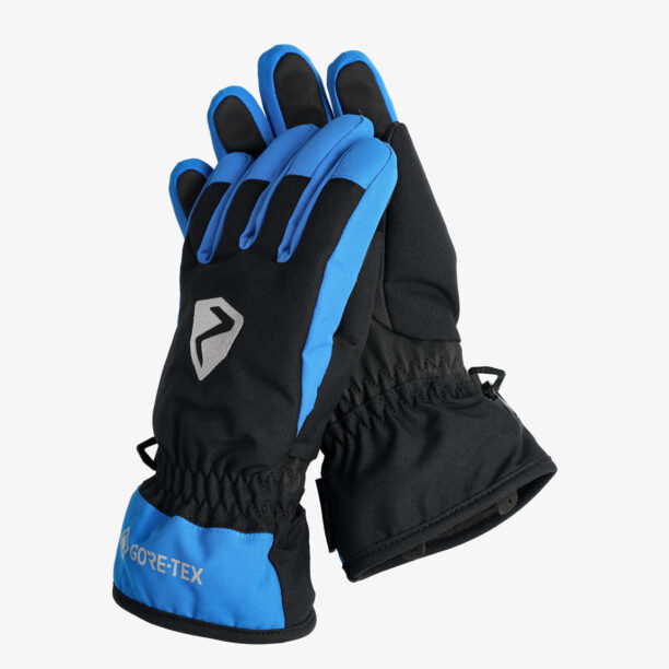 Mănuși pentru copii Ziener Larino GTX Glove Junior - black/persian blue