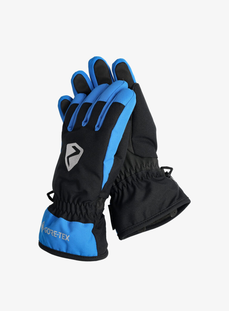 Mănuși pentru copii Ziener Larino GTX Glove Junior - black/persian blue