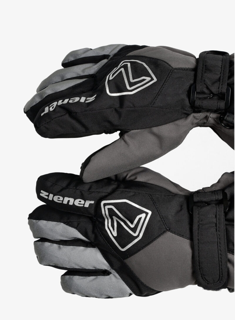 Cumpăra Mănuși pentru copii Ziener Lauro AS Glove Junior - black/magnet