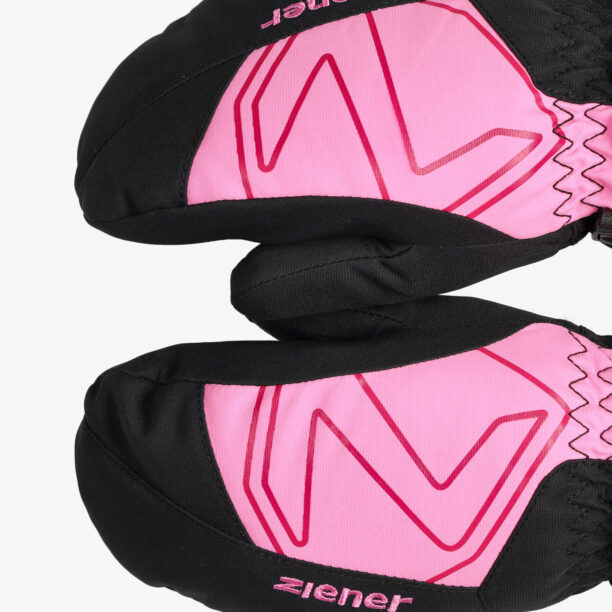 Preţ Mănuși pentru copii Ziener Lavalino AS AW Mitten Junior - black/fuchsia pink