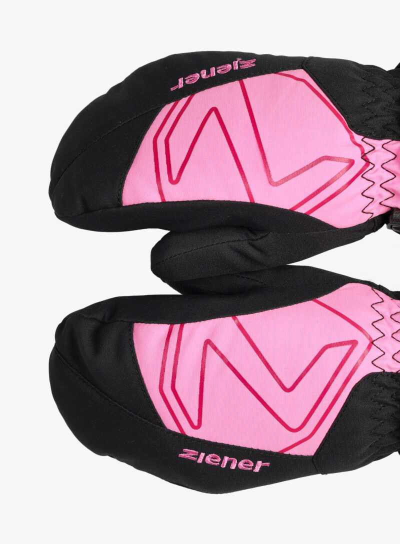 Preţ Mănuși pentru copii Ziener Lavalino AS AW Mitten Junior - black/fuchsia pink