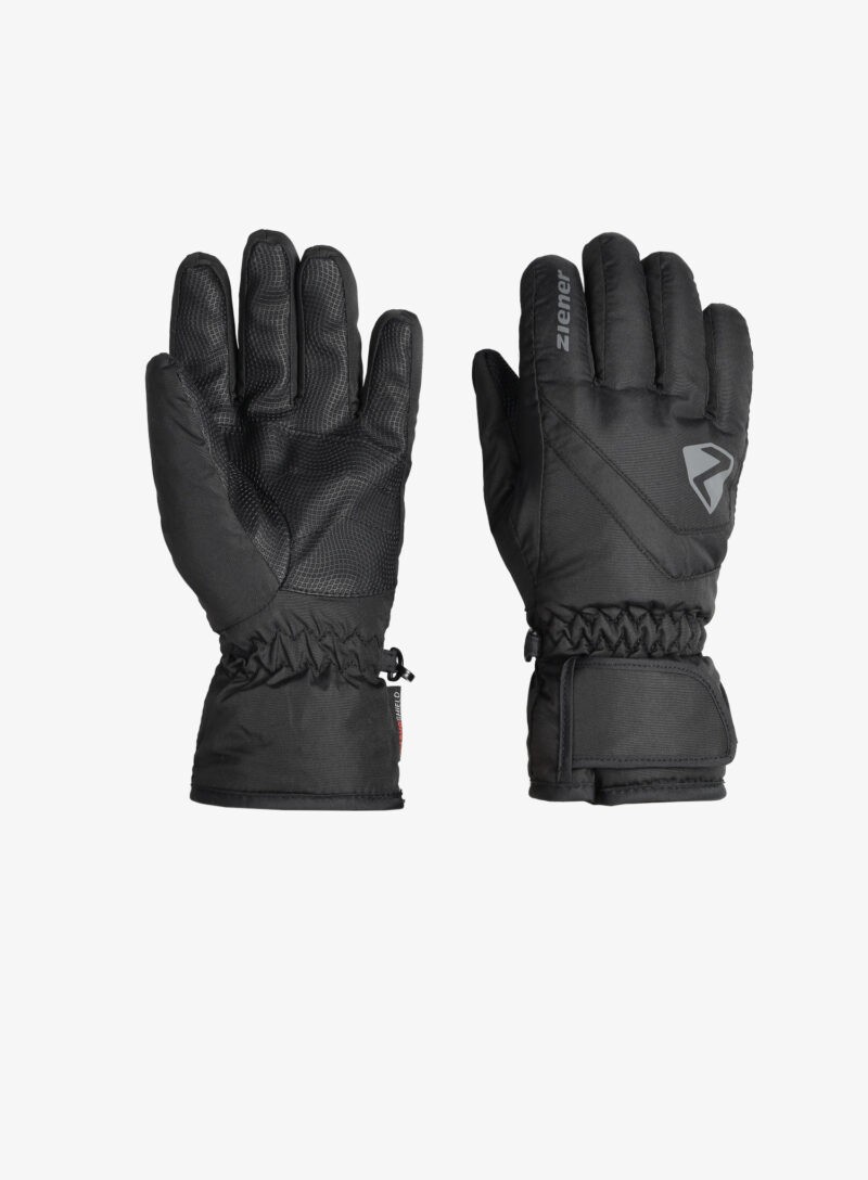 Mănuși pentru copii Ziener Loriko AS Glove Junior - black preţ