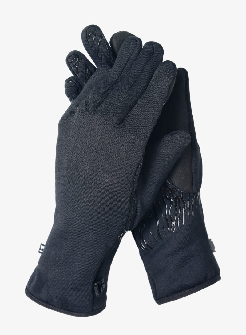 Mănuși pentru smartphone Mons Royale AMP Wool Fleece Glove - black