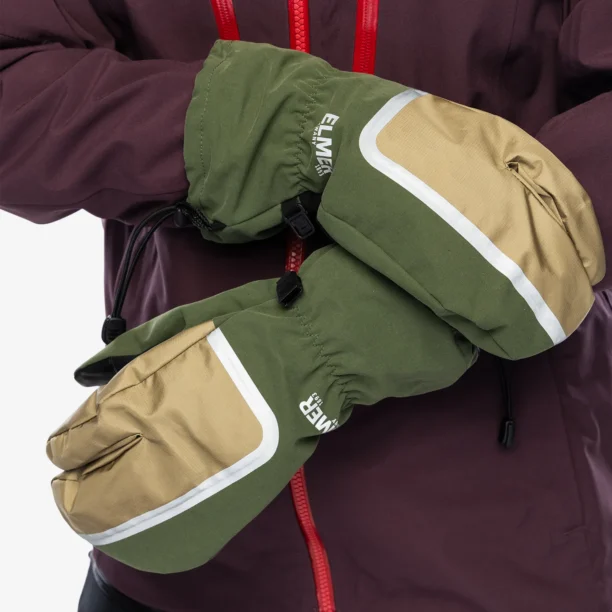 Manusi rezistente la vant Elmer EM510 Windproof Over Trigger Mitten - khaki preţ