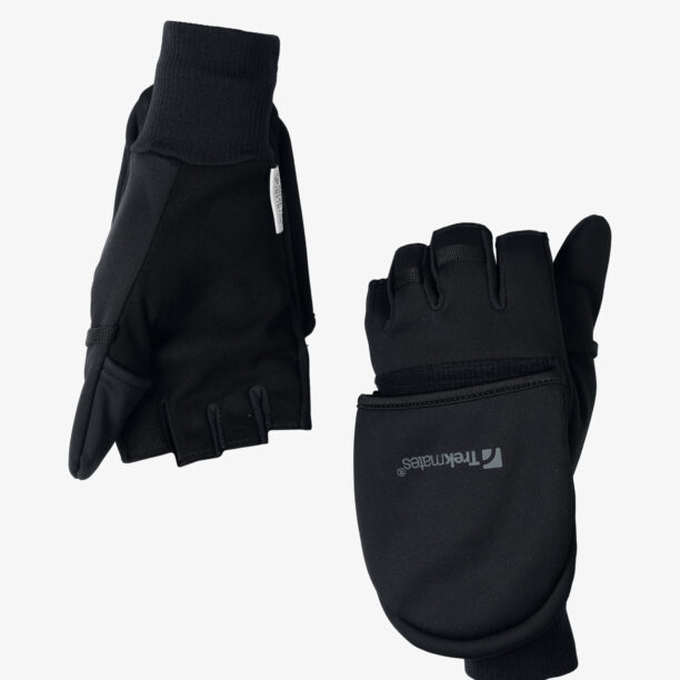 Cumpăra Manusi rezistente la vant Trekmates Rigg Convertible Mitts - black