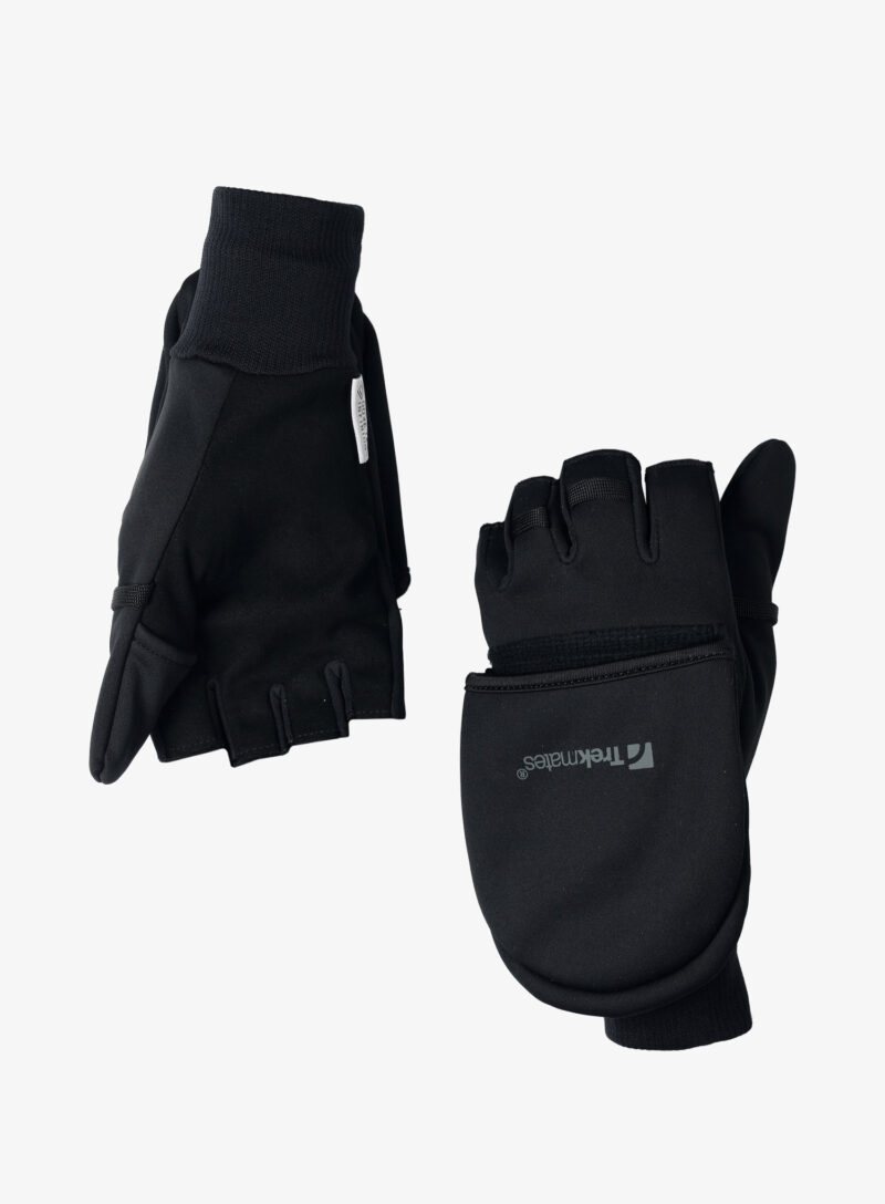 Cumpăra Manusi rezistente la vant Trekmates Rigg Convertible Mitts - black