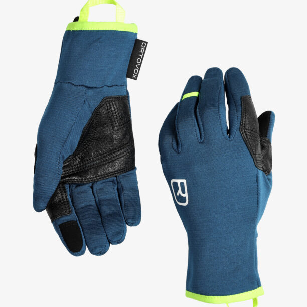 Mănuși schi de tura Ortovox Fleece Light Glove - petrol blue preţ